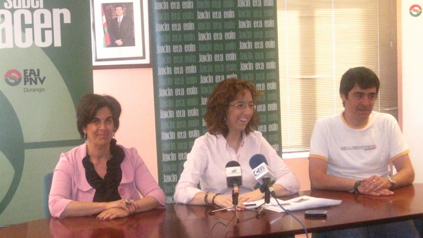 DURANGORAKO PROIEKTUAK EAJren HAUTESKUNDE KANPAINAN