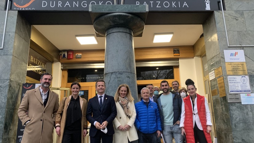 EL CONSEJERO DE EDUCACIÓN JOKIN BILDARRATZ PRESENTA EN DURANGO LAS BASES PARA LA EDUCACIÓN DEL SIGLO XXI